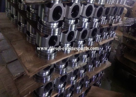 6D125 Diesel Engine Piston Aluminum Phosphating High Temperature Resistant